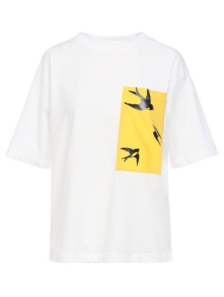 Жовта футболка I BLUES : фото - Invogue